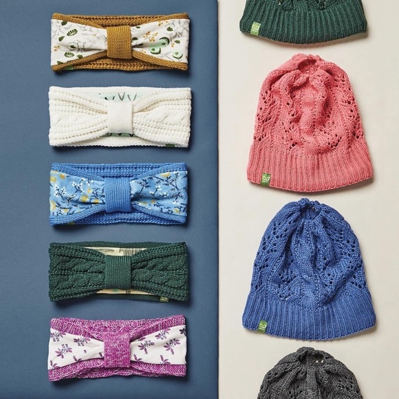 This is J Reversible knit headband, One Size - Picture 4 of 8